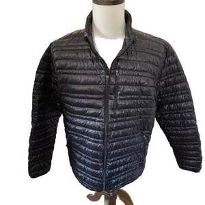 Patagonia Down Ultralight Nano Packable Jacket, Black Quilted Insulated Coat